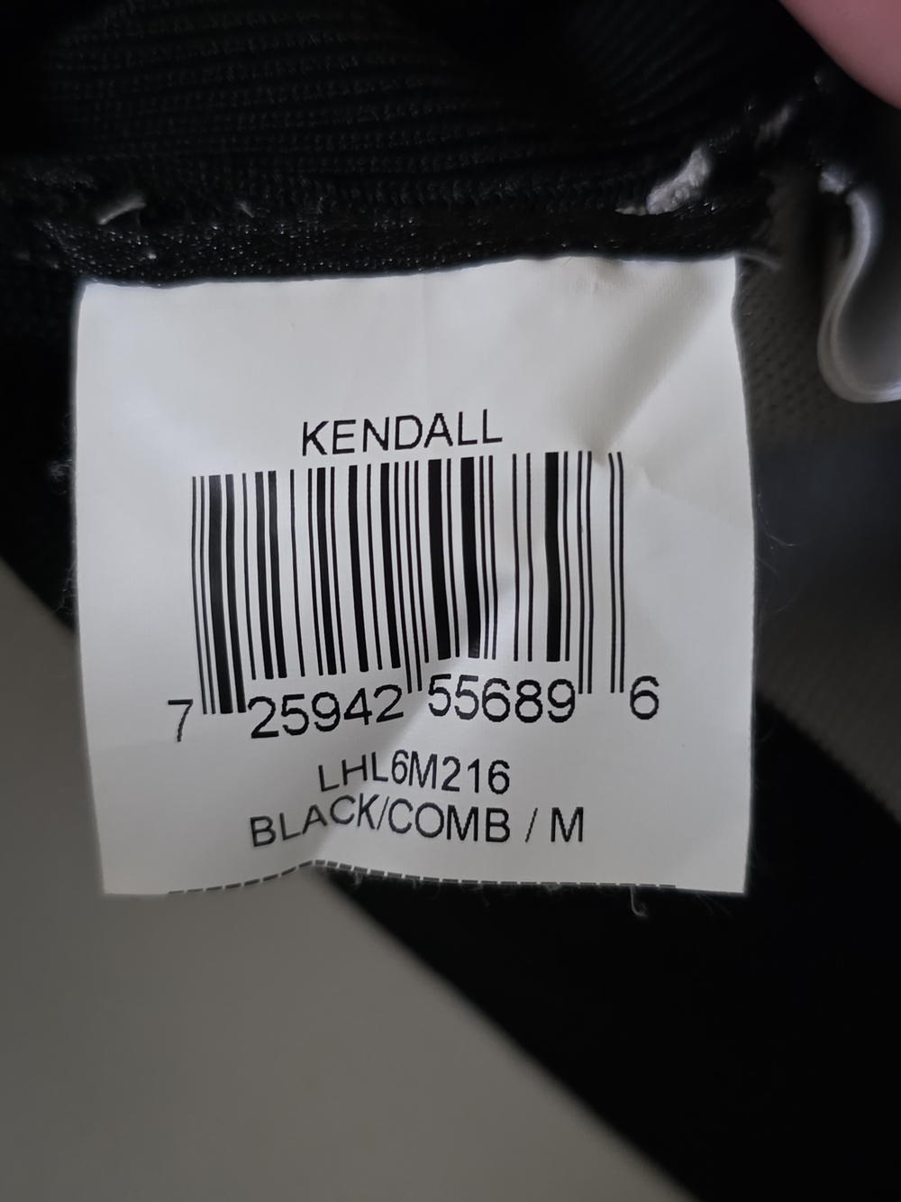 BCBGMaxAzria Black, White & Gray Striped Midi Sheath Dress - Picture 3 of 5